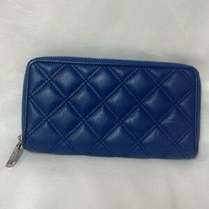 Marc Jacobs Quilted Zip-around Wallet